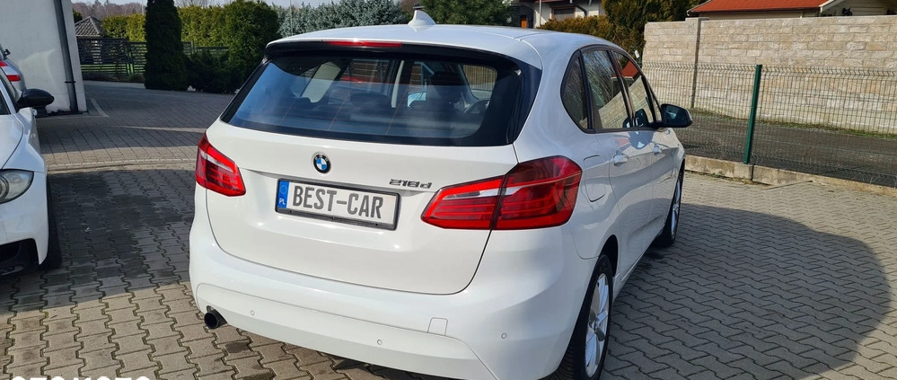 BMW Seria 2 cena 47900 przebieg: 188286, rok produkcji 2014 z Lubniewice małe 254